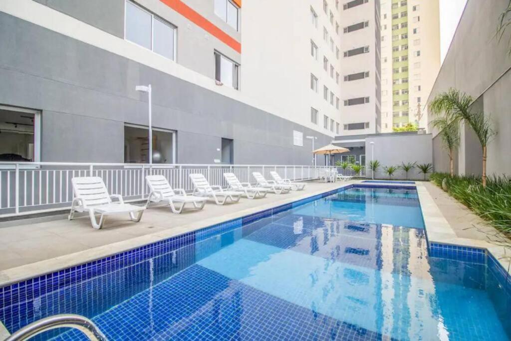 Novo Studio Zafira Metro Bras C/ Piscina Сан-Пауло Экстерьер фото
